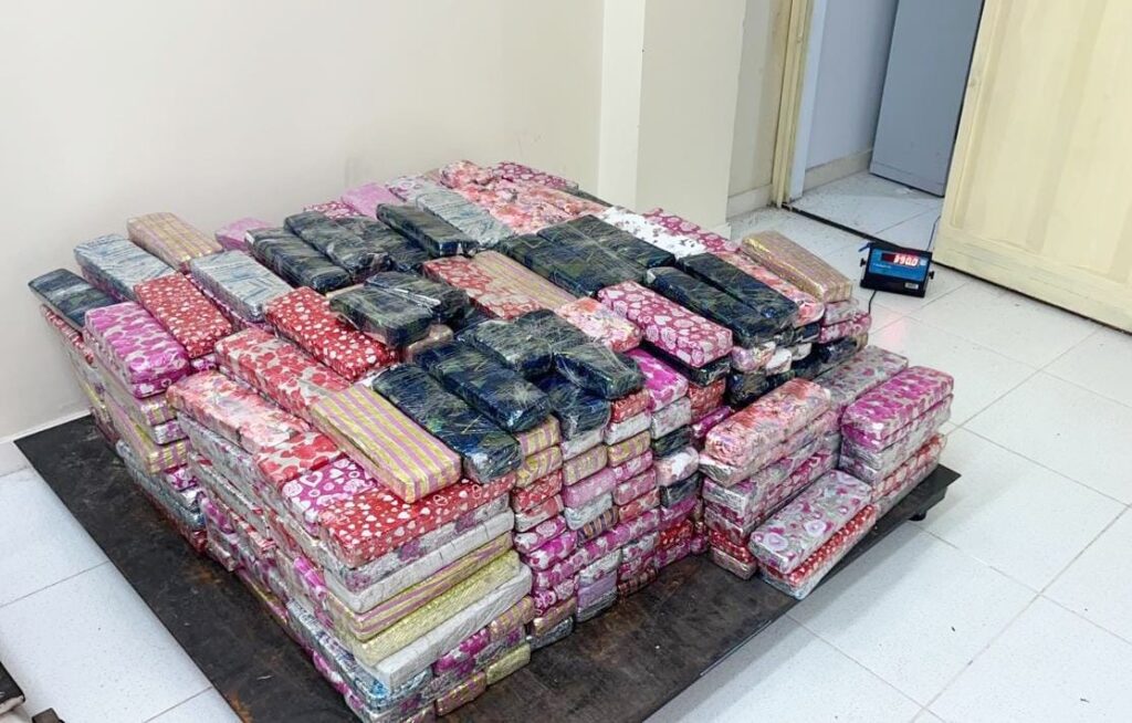 Policiais apreendem mais de 562 kg de maconha em Irati