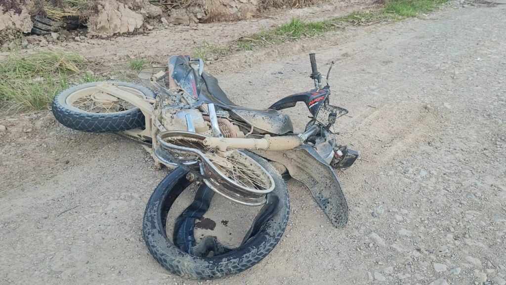 Condutor da moto chegou a ser socorrido com vida, mas não resistiu aos ferimentos e faleceu no hospital de Mallet