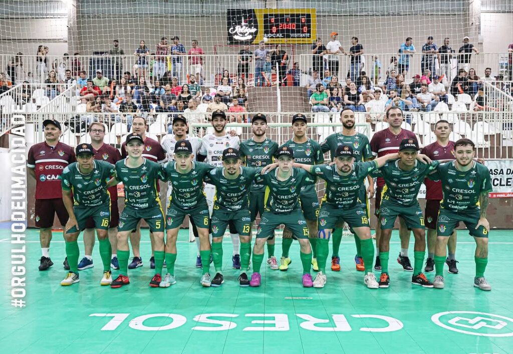 Até o momento, o time do Prudentópolis venceu os três jogos que disputou na Série Bronze de Futsal