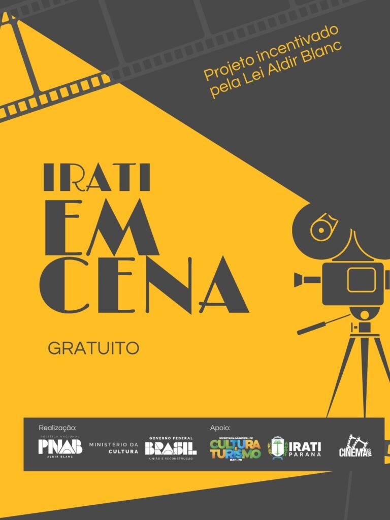 Mostra "Irati Em Cena" será realizada com recursos da Política Nacional Aldir Blanc