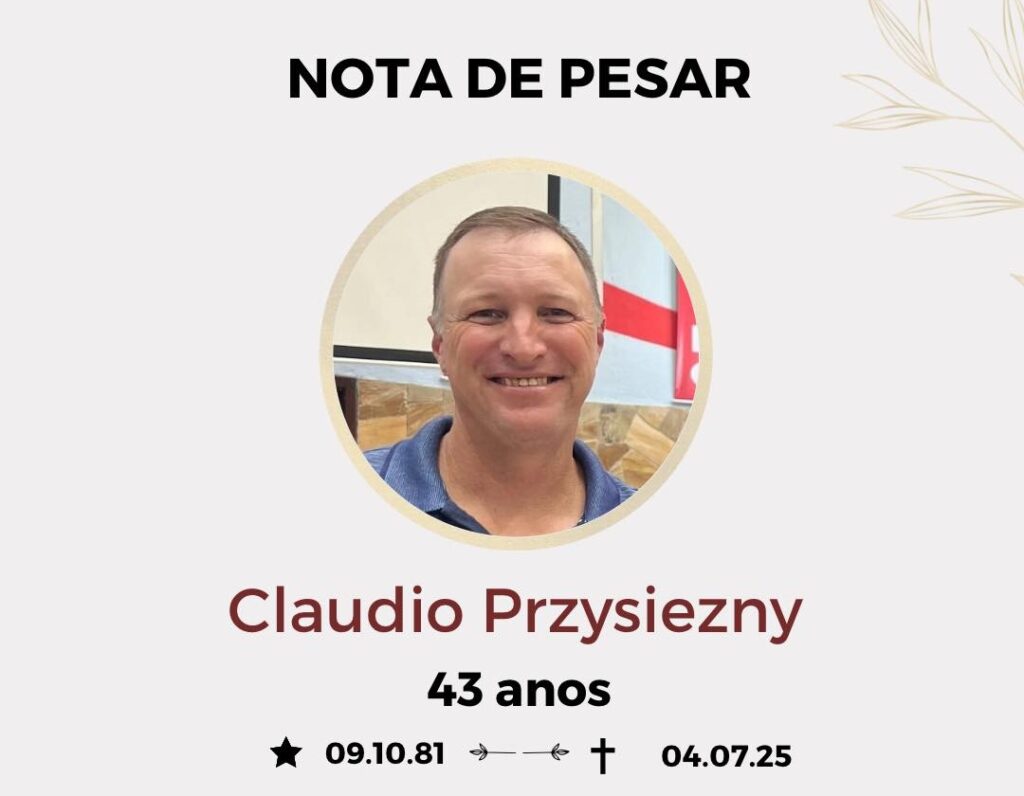Cláudio Przysiezny, de 43 anos, morreu após ser atingido por eucalipto no interior de Rio Azul