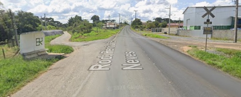 Obras na passagem da linha férrea na entrada de Teixeira Soares serão realizadas na quarta-feira.