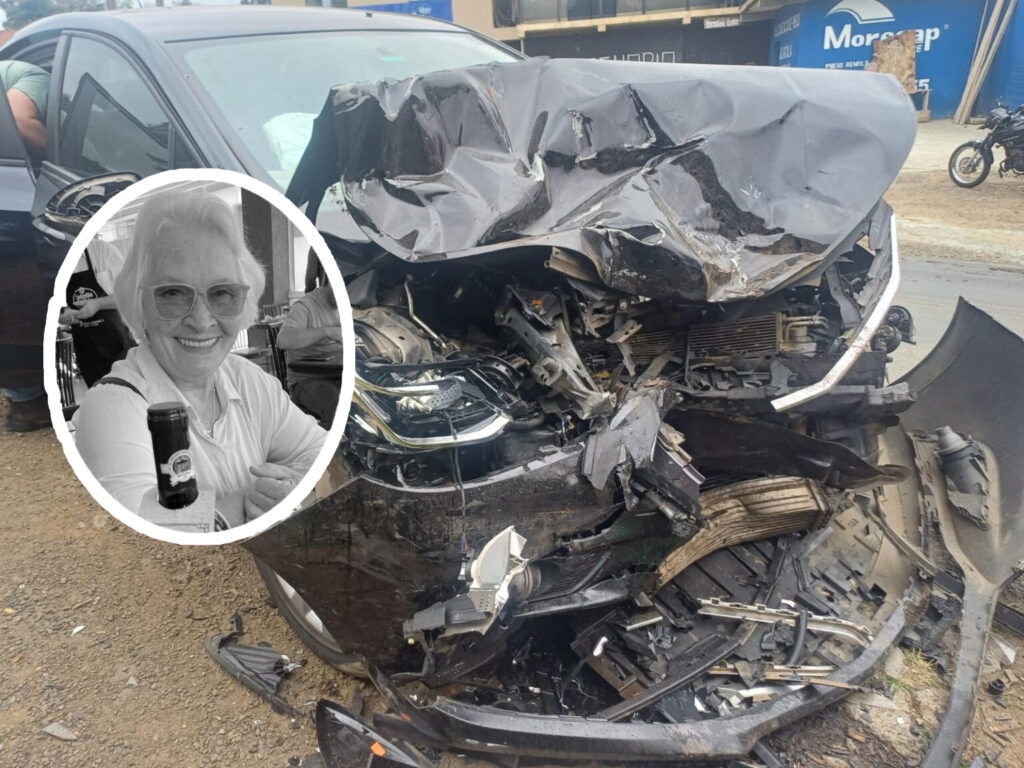 Iolanda era passageira de um veículo Cruze no momento do acidente